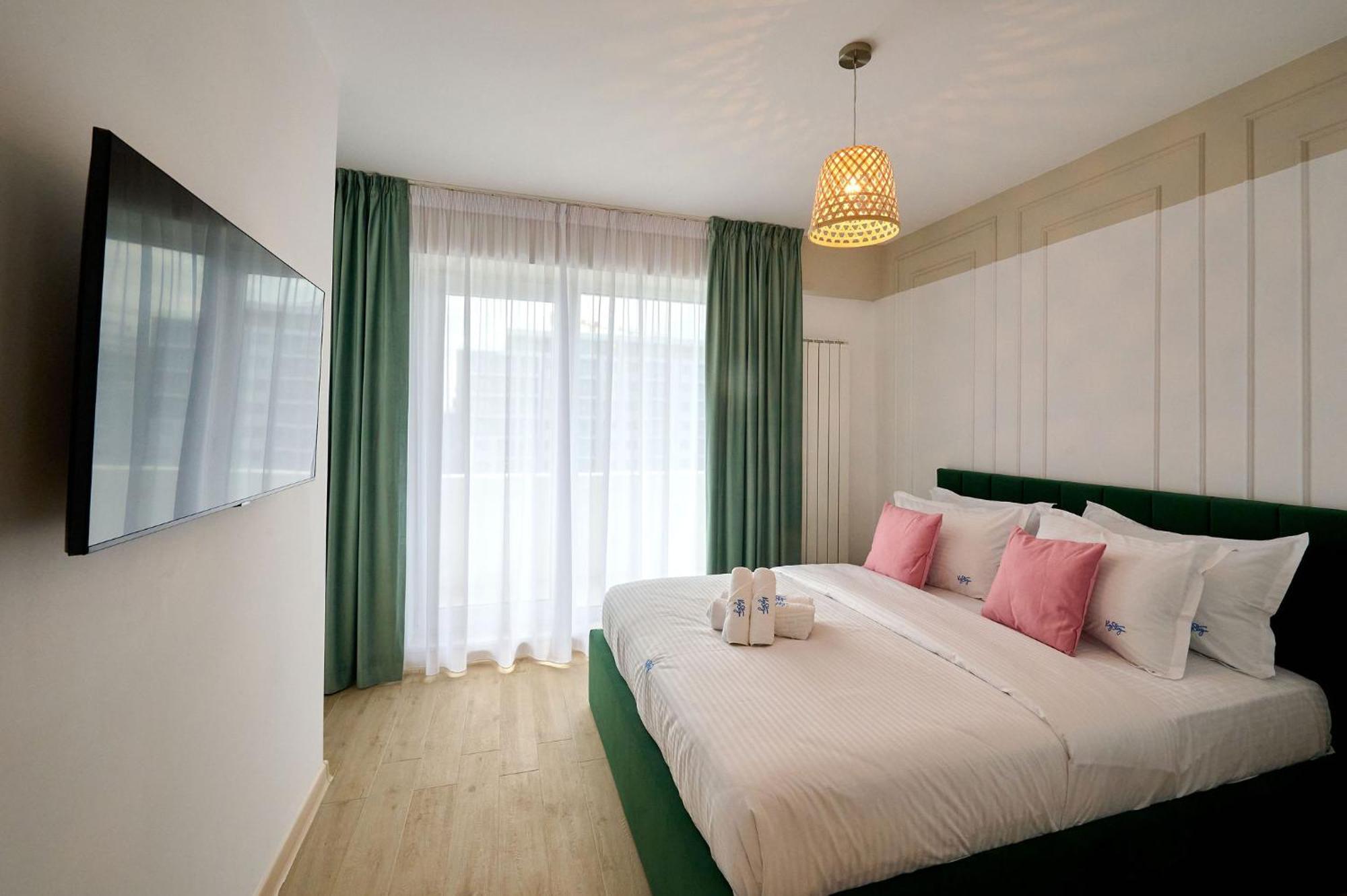 Summer Residence Apartment In Infinity Beach Resort - Parking Mamaia Buitenkant foto