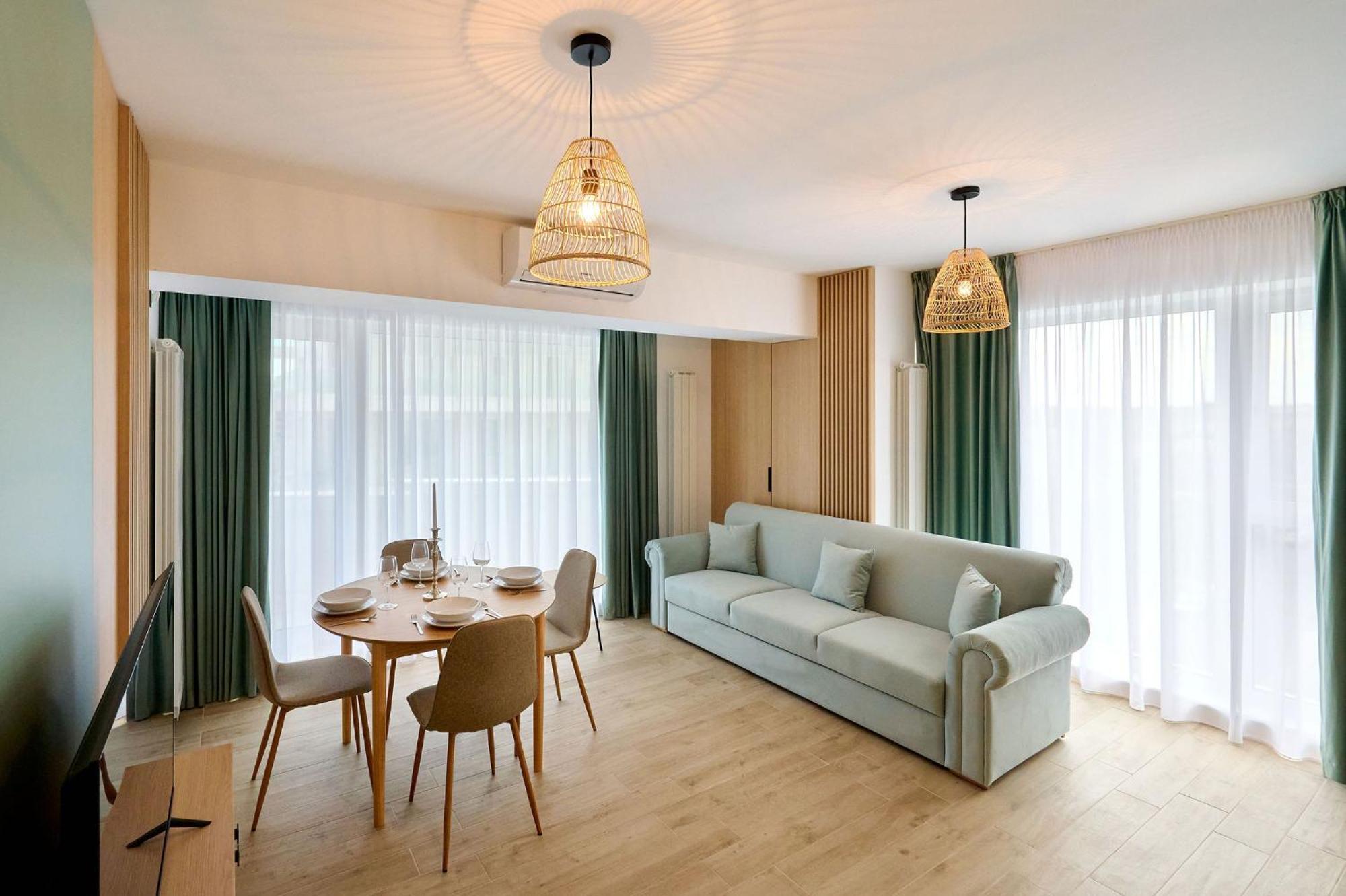 Summer Residence Apartment In Infinity Beach Resort - Parking Mamaia Buitenkant foto