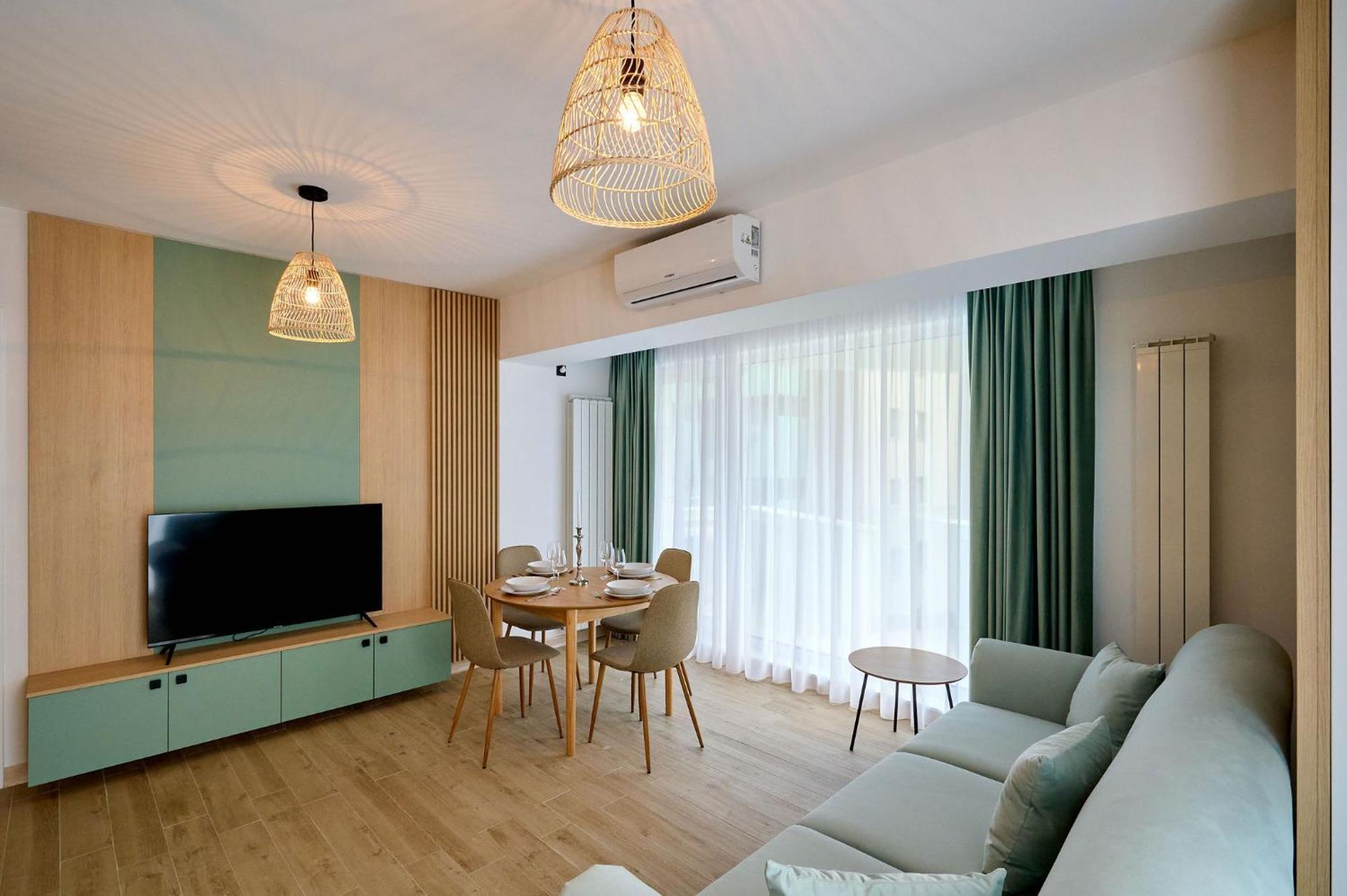 Summer Residence Apartment In Infinity Beach Resort - Parking Mamaia Buitenkant foto
