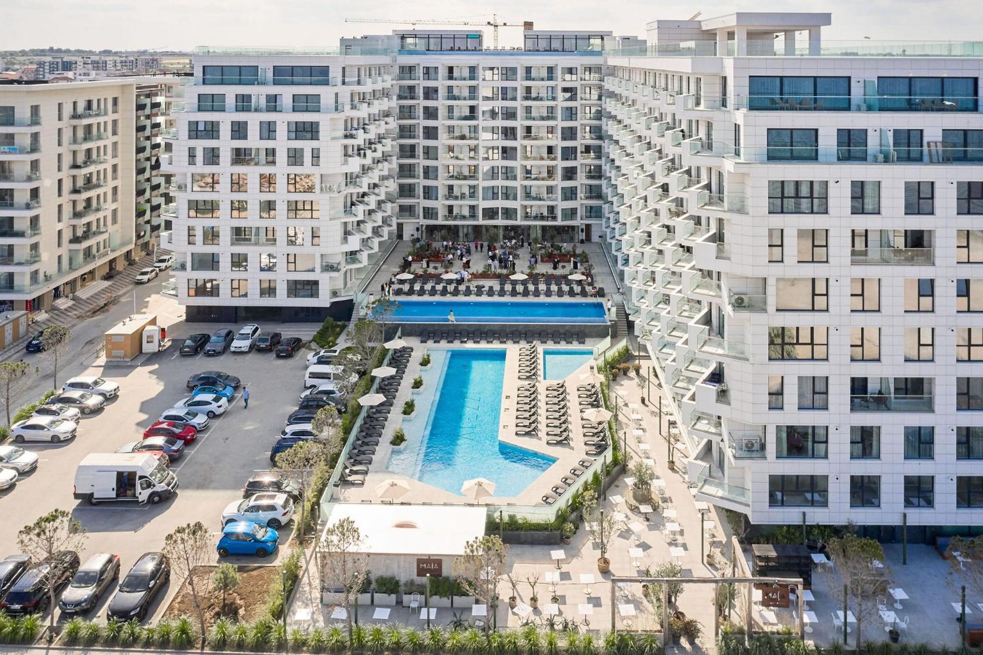 Summer Residence Apartment In Infinity Beach Resort - Parking Mamaia Buitenkant foto